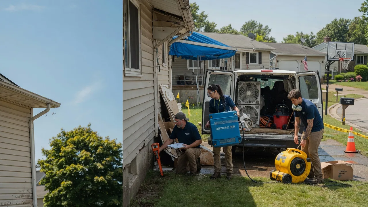 Ceiling Leak Cleanup in Liverpool, PA near me